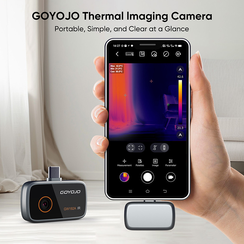 GW192A New Thermal Imaging Camera for Android Phone Infrared Thermal Imager pection Repair Thermogra
