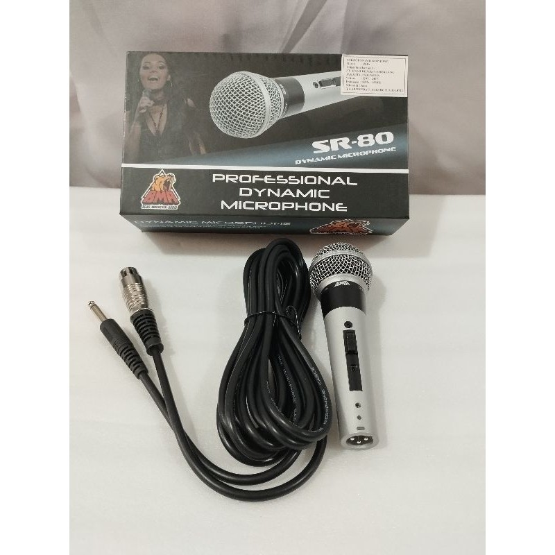 MIC MICROPHONE BMA SR80 MIC BMA SR 80 original
