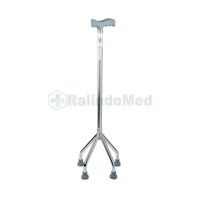 Tongkat kaki 4 merk Sellaco alat bantu jalan