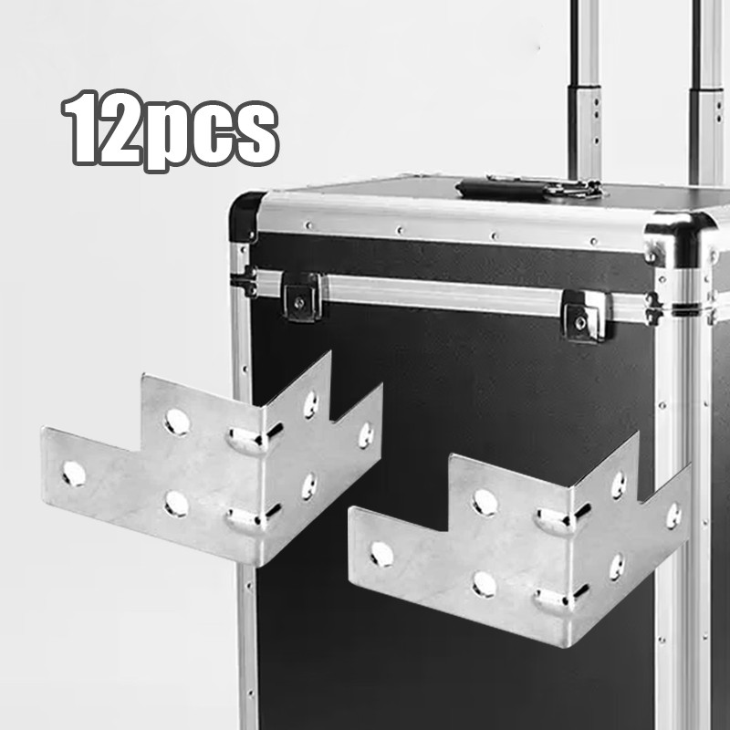 12 Pcs Siku L Hardcase Siku Hardcase Aluminium Siku Pojok Corner Tebal Siku L Aksesoris Flightcase 
