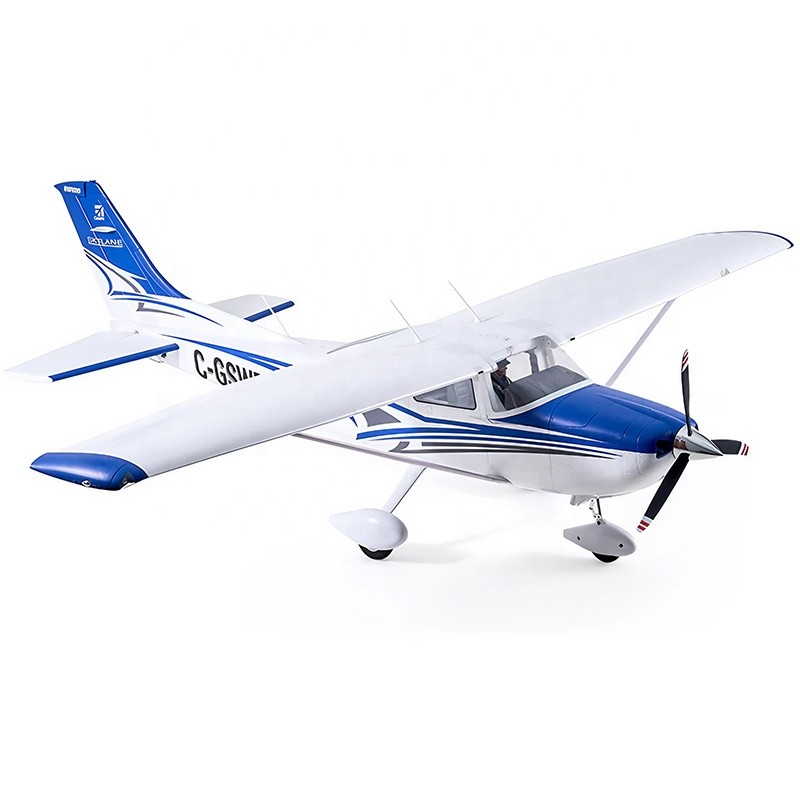 FMS Cessna 182 PNP 1500mm RC Plane Civil Airplane with 40A ESC 3 Blade Propeller Easy Assembly High 