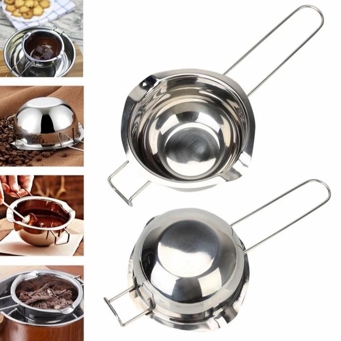 panci peleleh coklat stainless Kitchenware