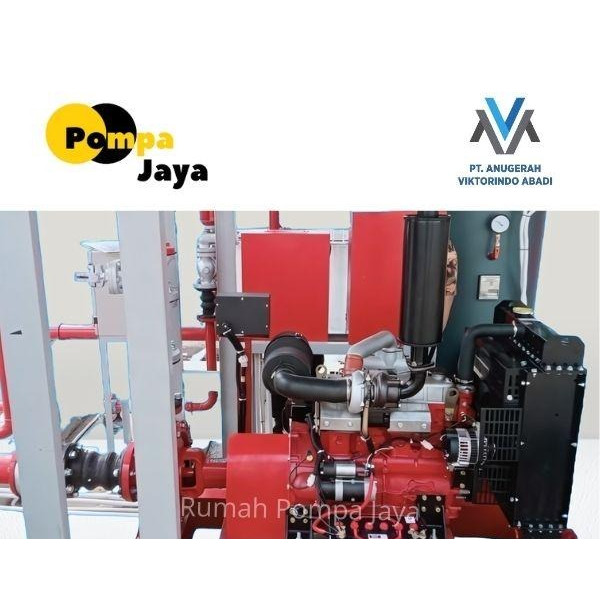 Fire Fighter Pump Pompa Hydrant Jockey Ebara EVMSG 5-15 25 GPM 11 Bar Murah