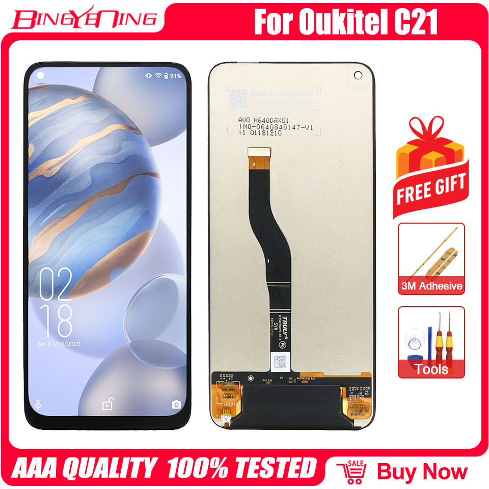 100% Original Screen Assembly splay Module Repair Replacement For Oukitel  C17 Pro C18 Pro C21 LCD