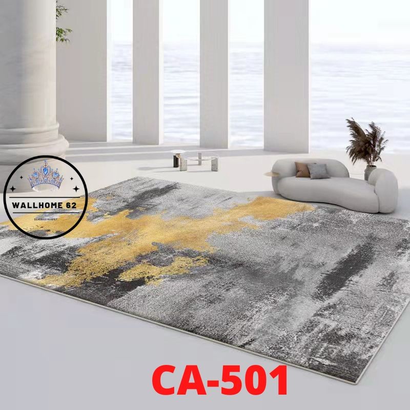 ARFSHOP Karpet Lantai Eropa Import Polyester Anti Slip