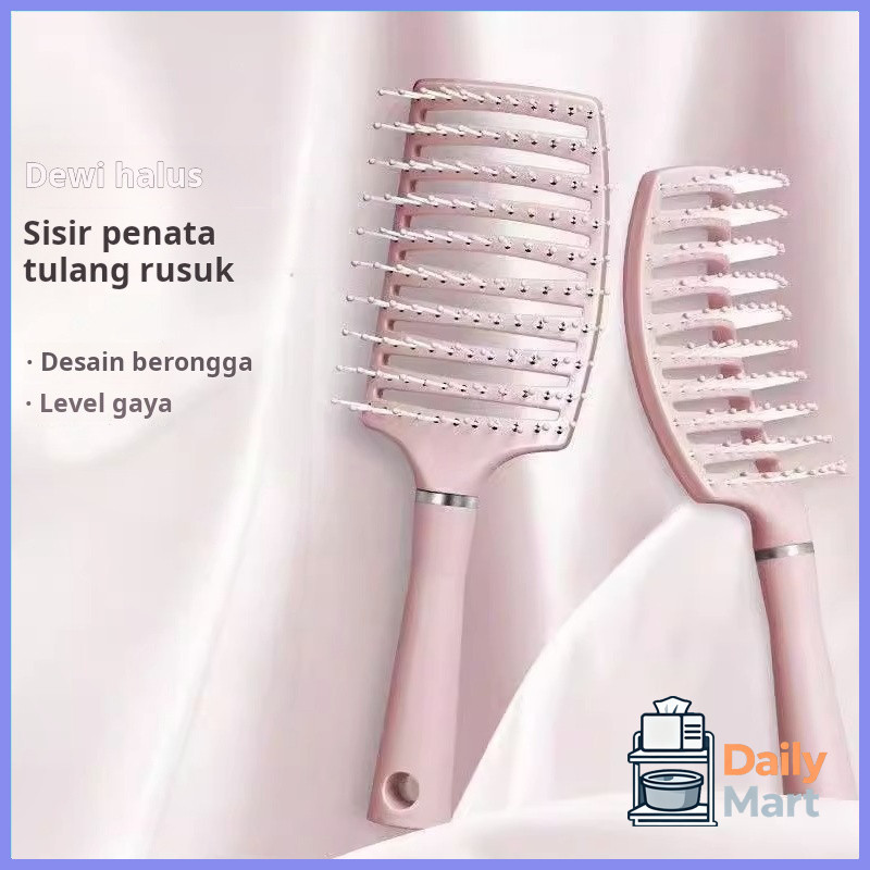 Sisir rusuk sisir rambut halus gadis tengkorak tinggi artefak sisir pijat berongga sisir rusuk artef