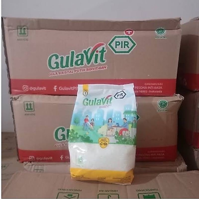 MURAH GULAVIT 1kg ( Gula Pasir merek GulaVit )