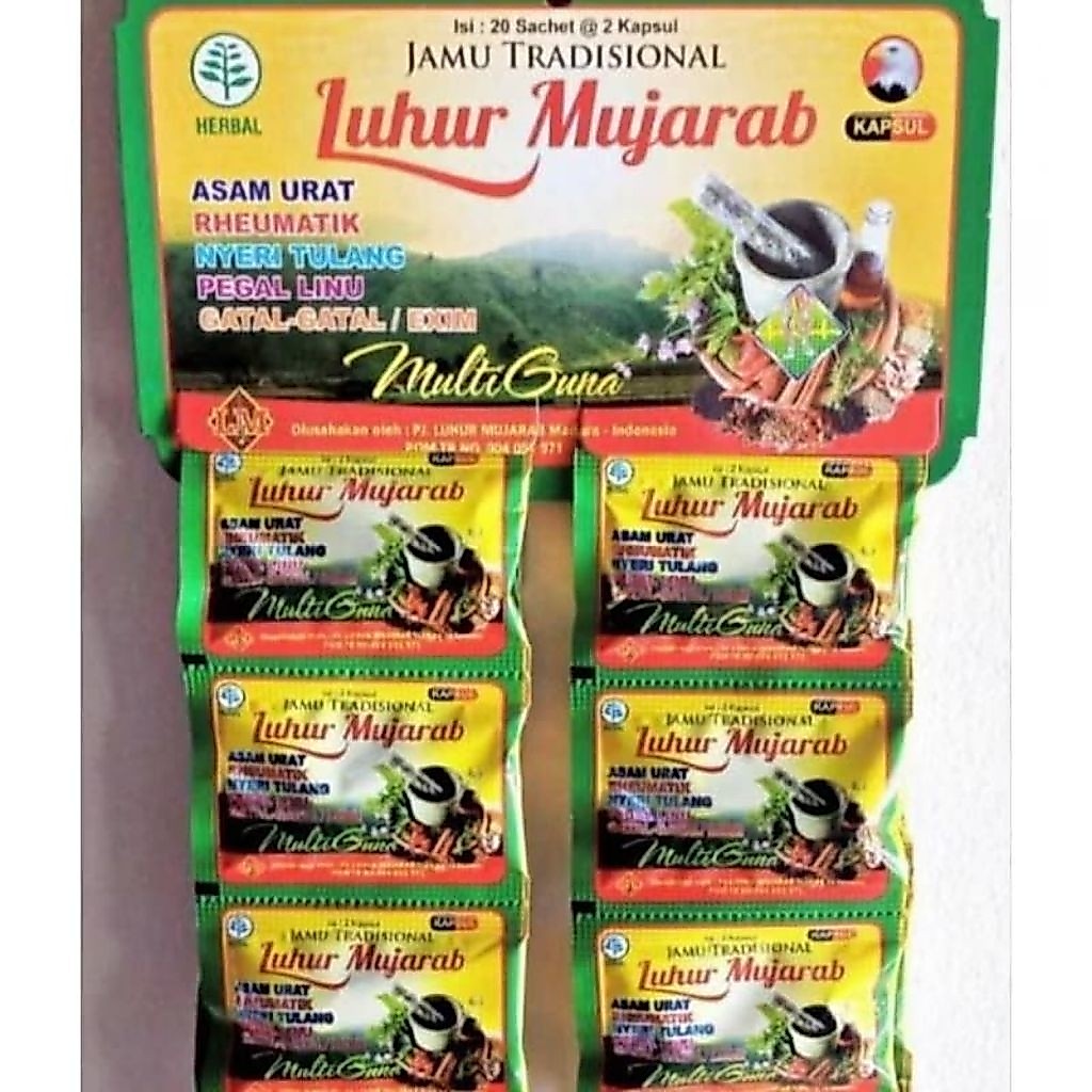 Luhur Mujarab Kapsul Herbal Original