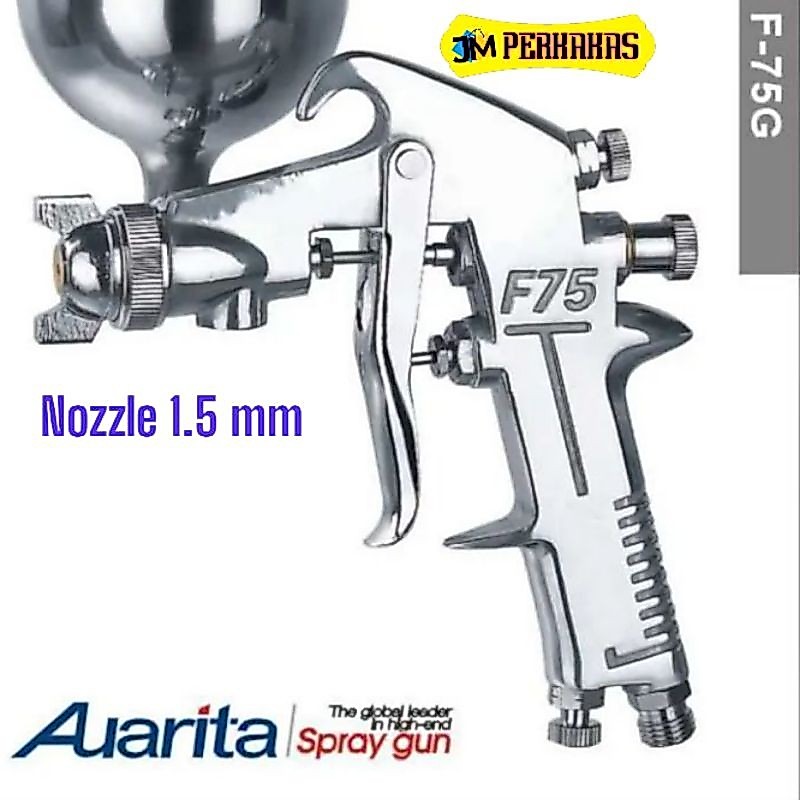 Spray Gun Auarita F75G Nozzle 1.5mm original Auarita
