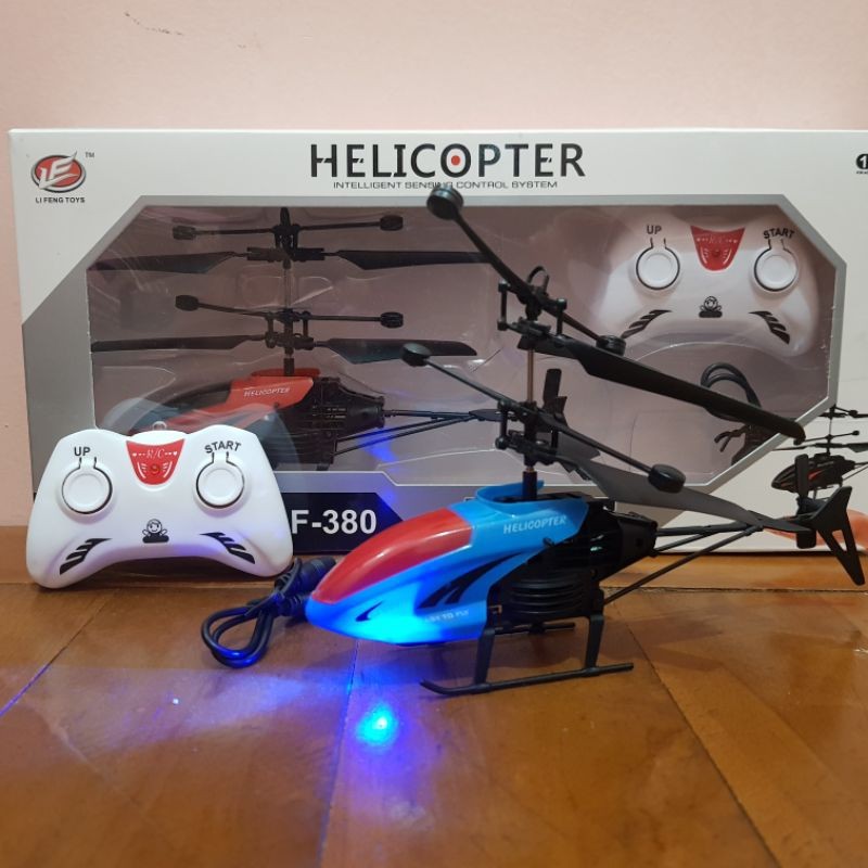 Mainan RC Helikopter Pesawat Terbang Sensor Tangan - Mainan RC Pesawat Helikopter