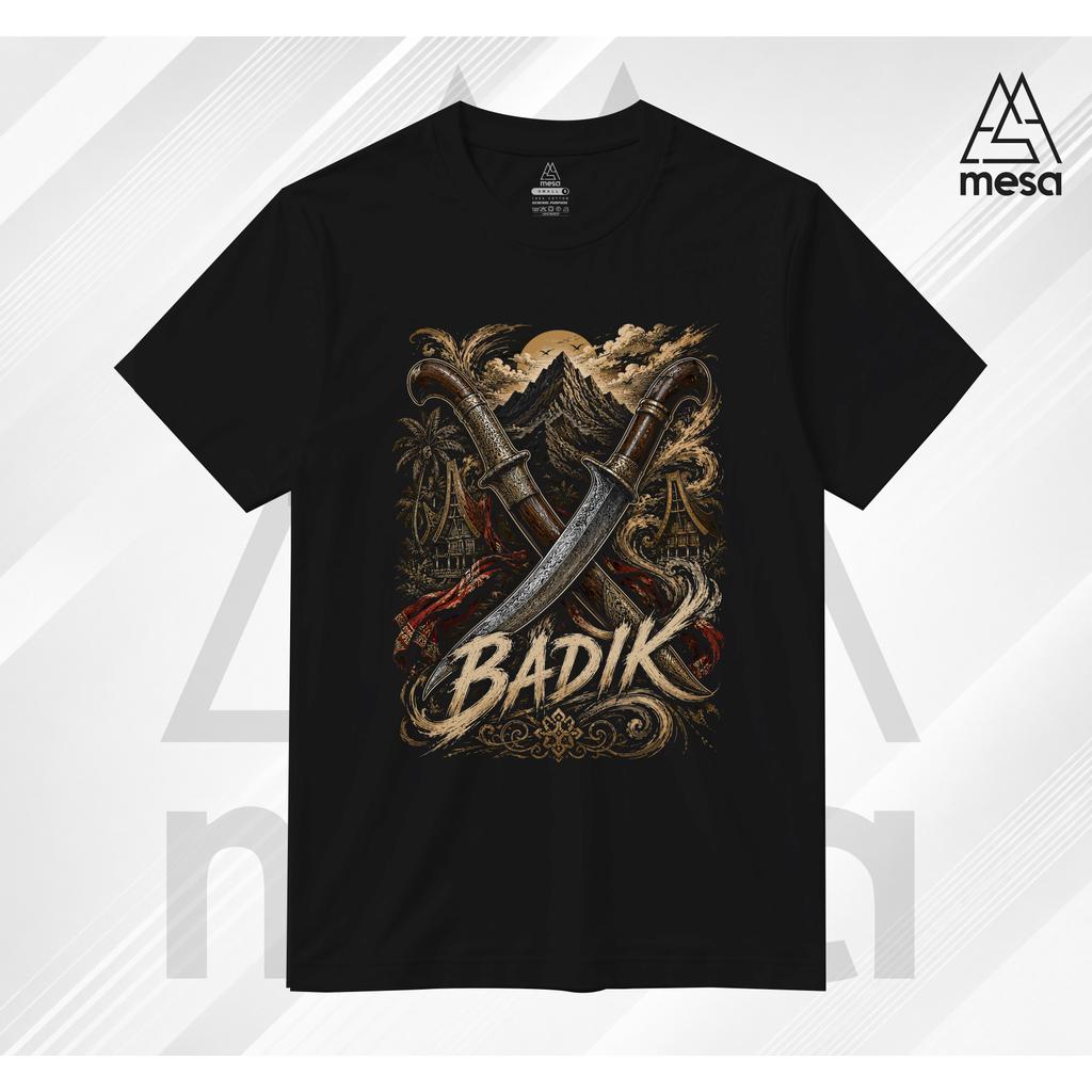Baju Kaos Badik | Cotton Combed 24s Premium