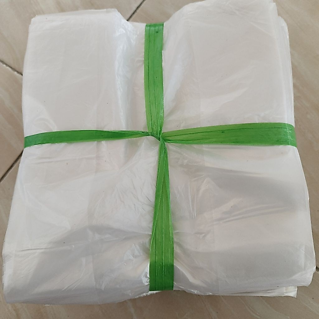 (1KG) Plastik kresek bening los kiloan/kantong kresek kiloan