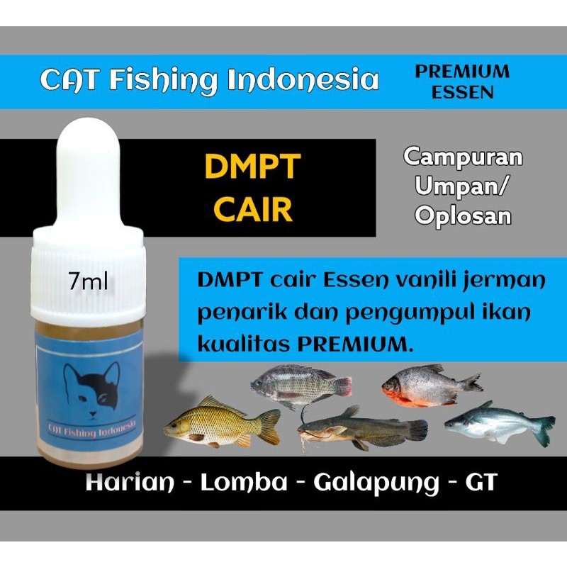 best DMPT Cair Essen Vanili Jerman Penarik dan Pengumpul Ikan Kualitas PREMIUM