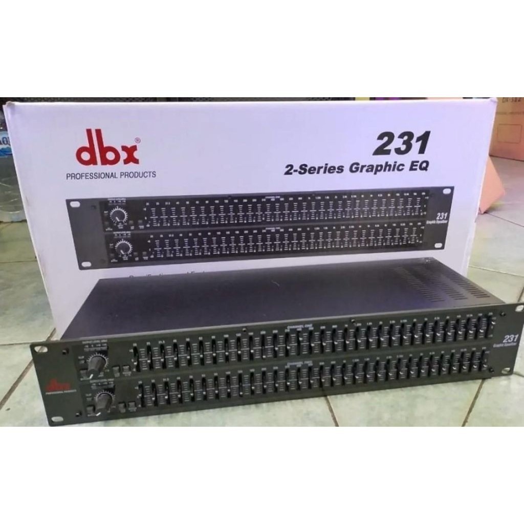 Equalizer DBX 231 Plus SUB / DBX 231 + SUB / DBX 231 SUB GRADE A+