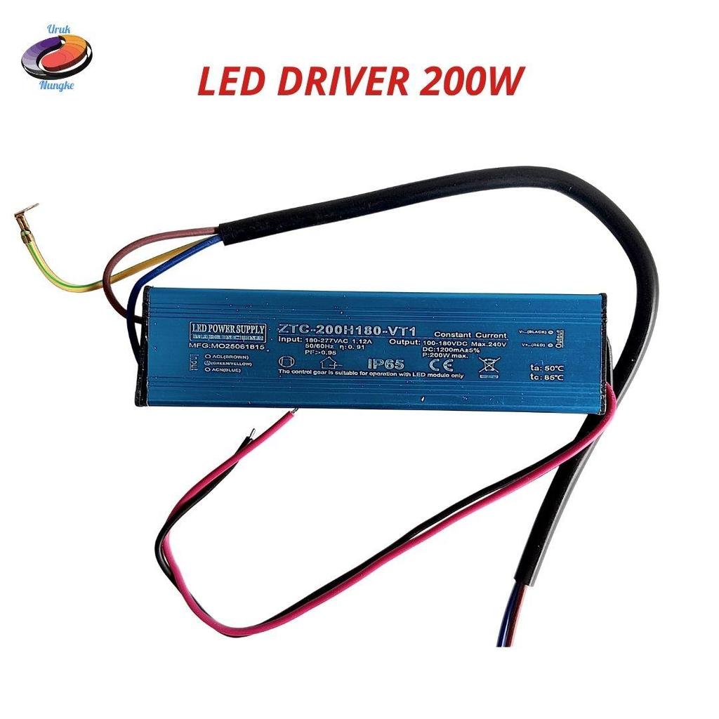 LED Driver 200W 1200mA - Trafo Lampu Sorot