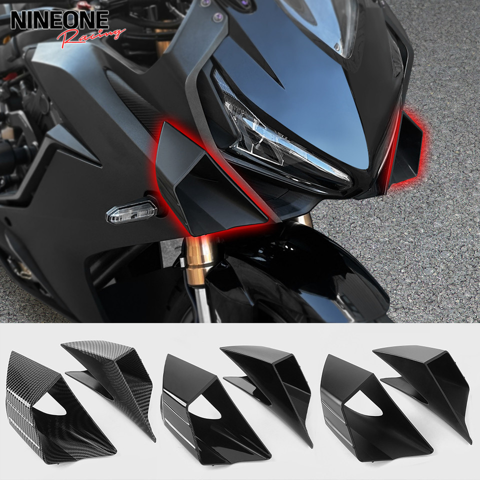 For Honda CBR650R CBR 650R 2019-2023 Front Winglets Fairing Aero Winglet Side Cover Aerodynamic Wing