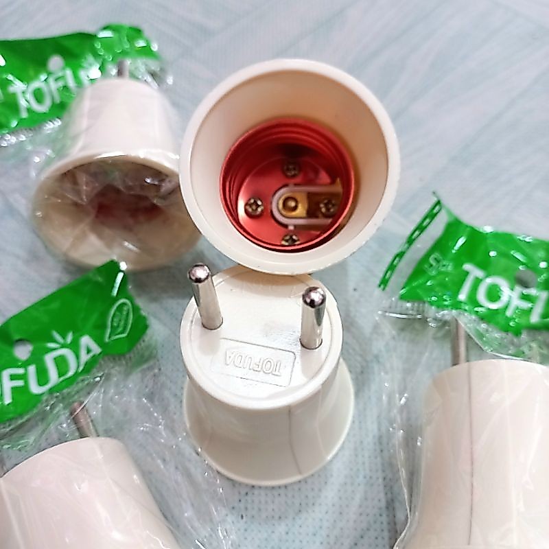Fitting Colok Fitting Lampu Tidur SNI Tofuda Tanpa Saklar TERMURAH