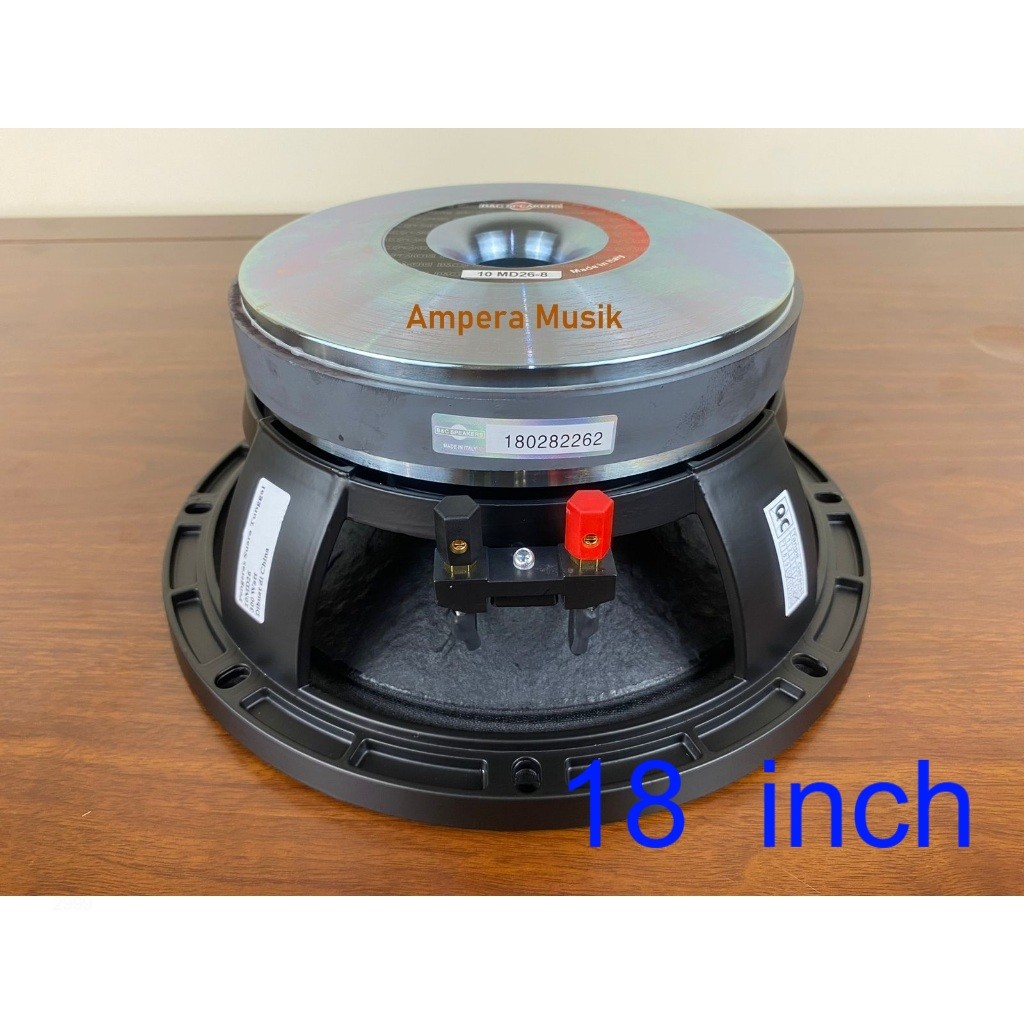 KOMPONEN SPEAKER BNC MD26 / SPEAKER BNC MD26  INCH / BNC MD26