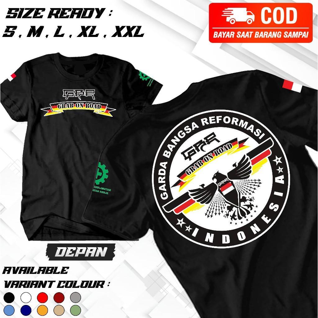Kaos GBR Terbaru - Grab On Road - Kaos Ojol - Bisa COD