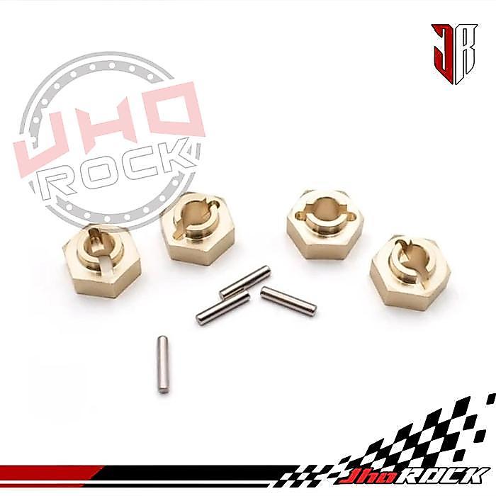 KYX Axial scx10iii / Capra brass wheels hex