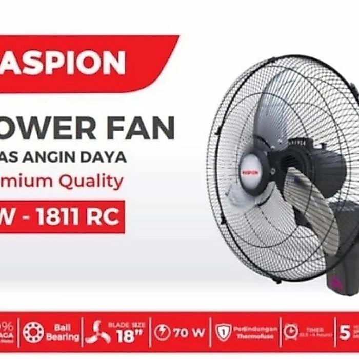 Wall fan maspion PW 1811 RC