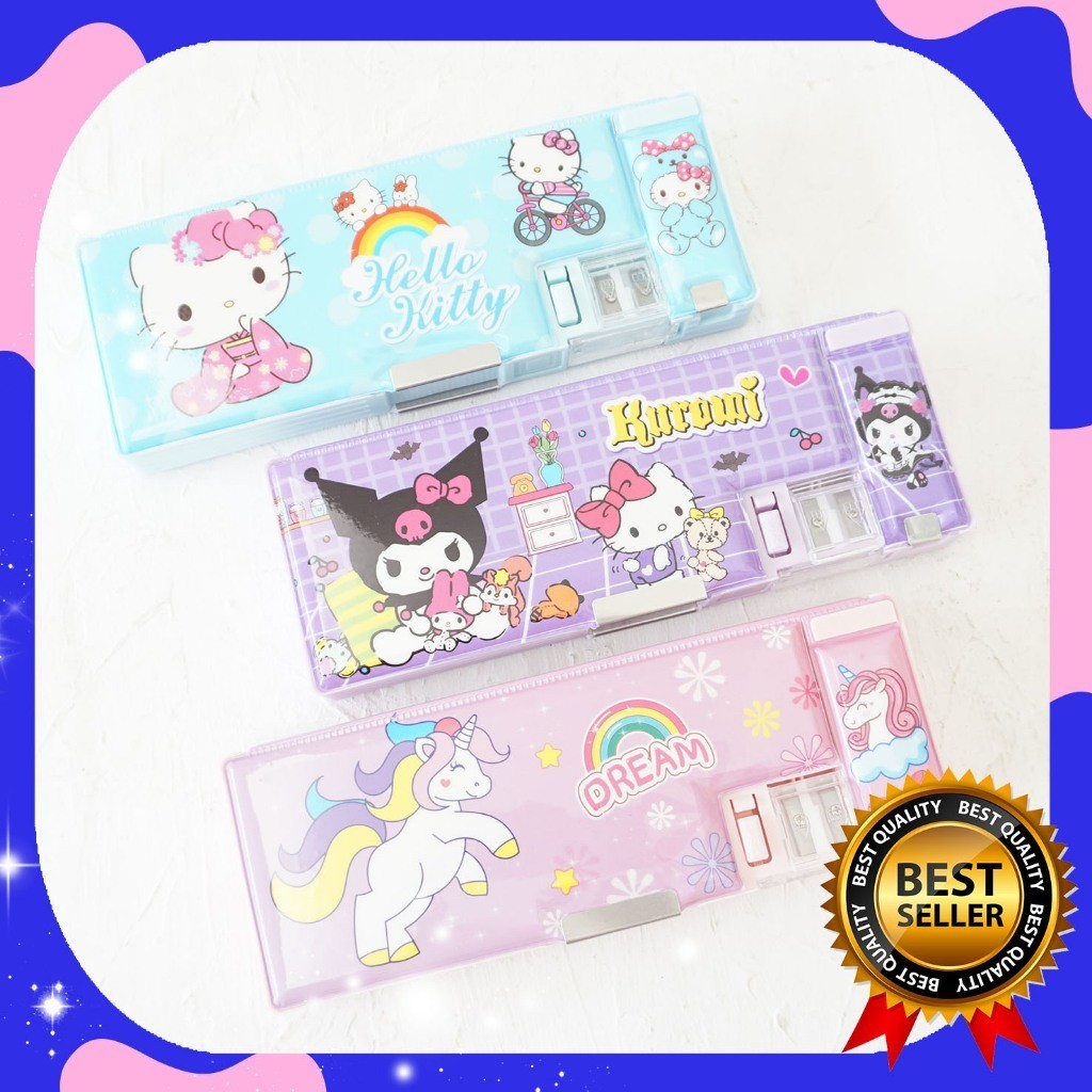 

PENCIL CASE/ TEMPAT PENSIL/ KOTAK PENSIL CEWEK