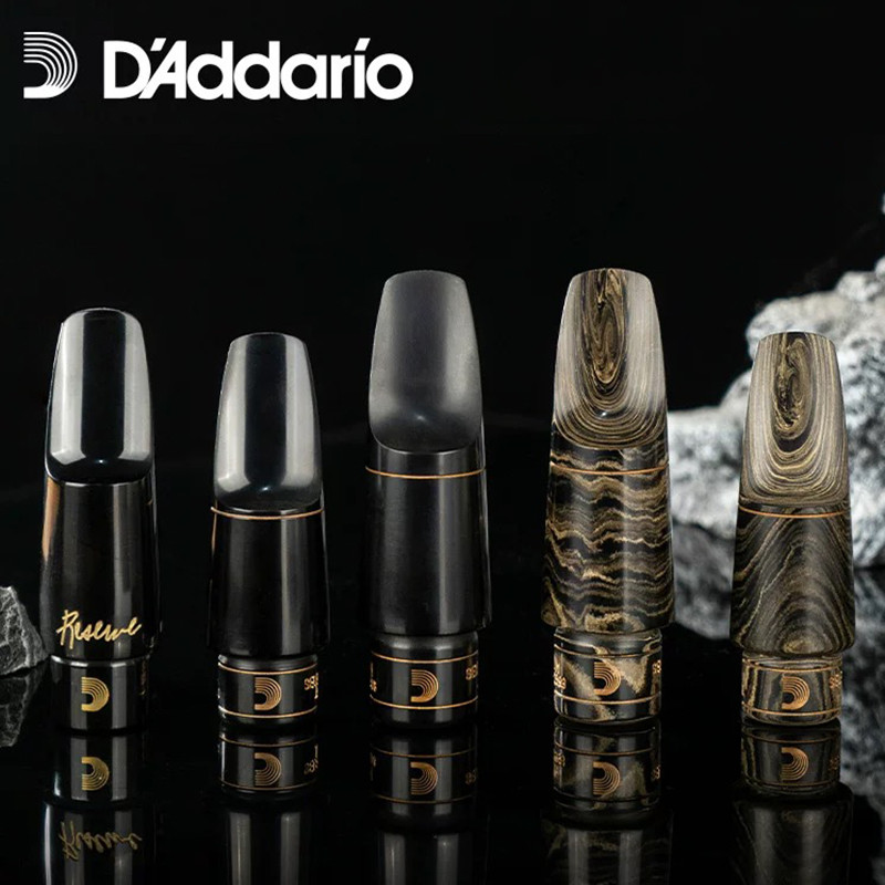 D'Addario RICO SELECT JAZZ MARBLE Eb Alto Bb Soprano Tenor SAX RESERVE Ebonite Hard rubber mouthpiec