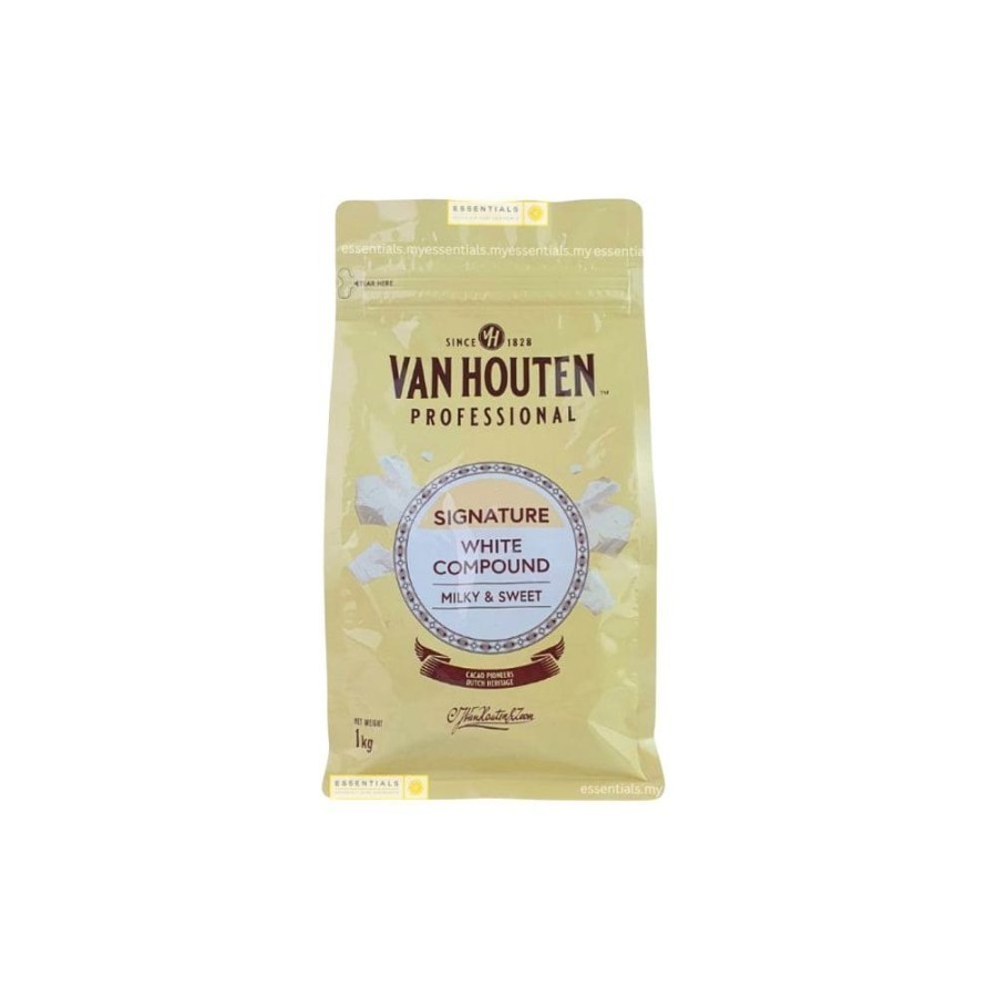 White Chocolate Compound Coin Van Houten - 1 Kg