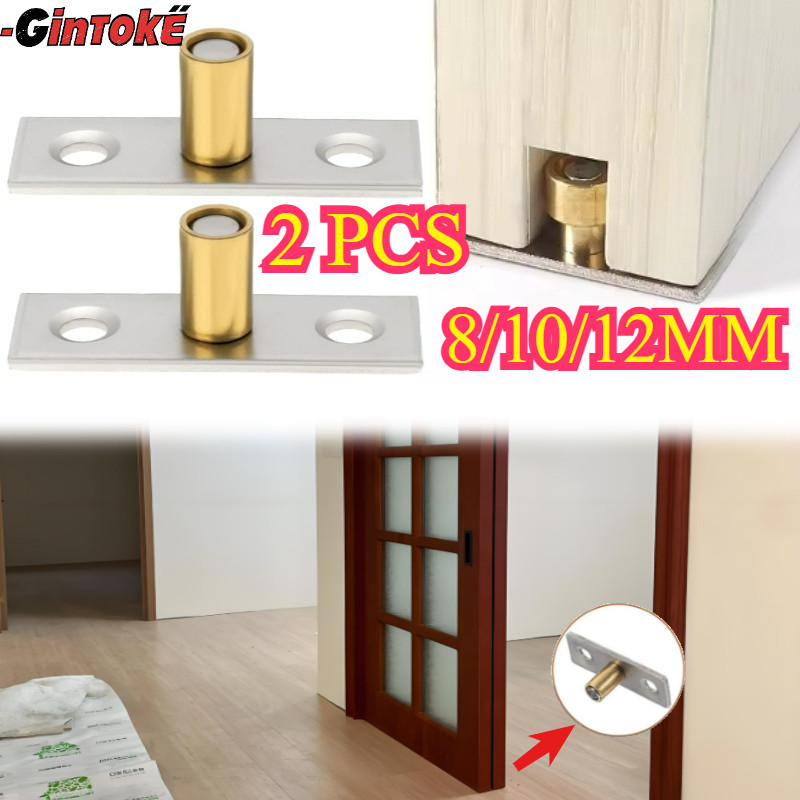 1Set/2PCS Roda Bawah Pintu Sliding Roda Sliding Door Guide Geser Logam Stopper Pintu Sliding/Roda Ba