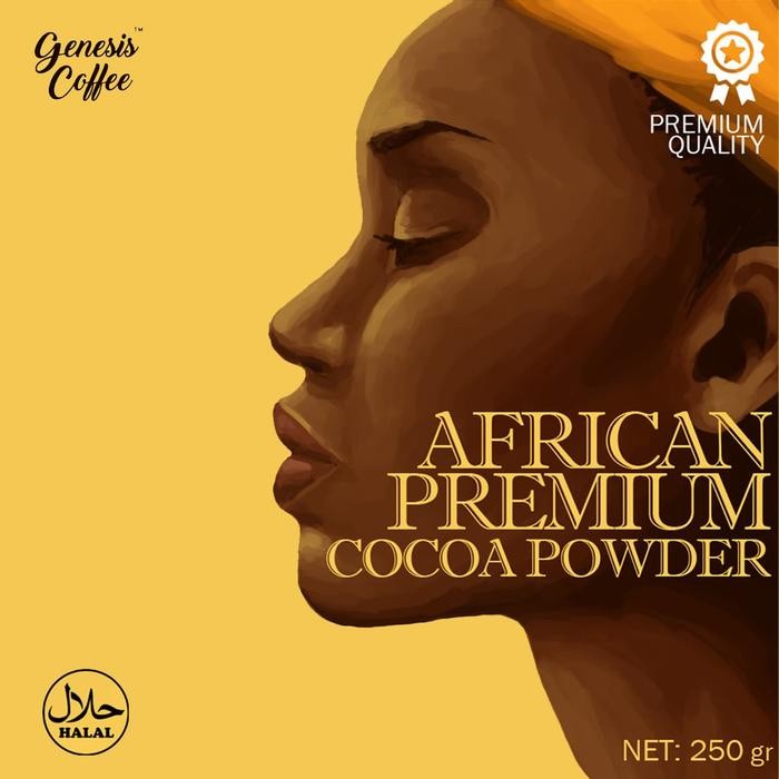 

promo AFRICAN PREMIUM COCOA POWDER (NON SUGAR) terlaris