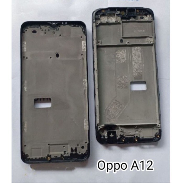 COD FRAME TULANG TENGAH OPO A12 TULANG KERANGKA TATAKAN LCD ALFON