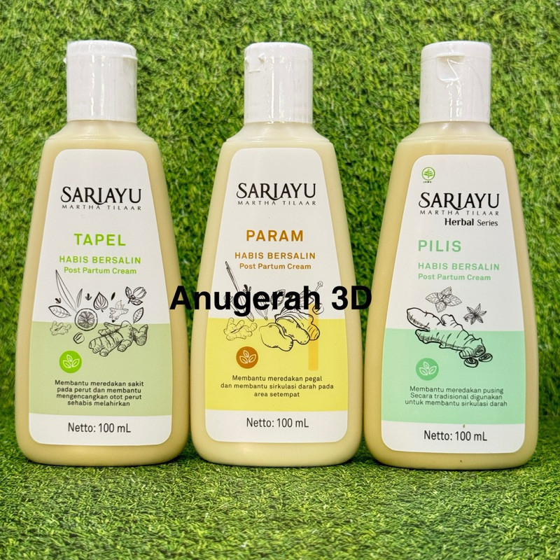 SARIAYU HABIS BERSALIN(NEW PACKING TAPEL PAREM PILIS)
