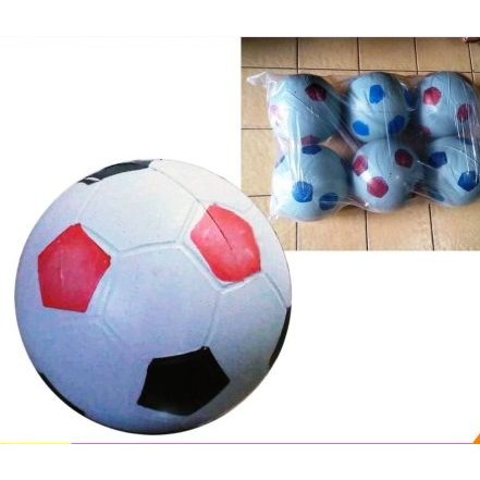 BOLA SEPAK PLASTIK/ BOLA PLASTIK ISI 6 PCS/ BOLA SEPAK MAINAN