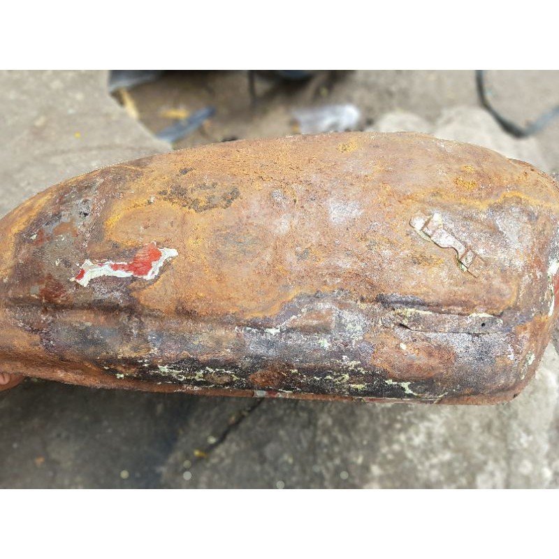 tangki honda cb glatik cb 125 cb 100 k2 original orioriginal copotan montor