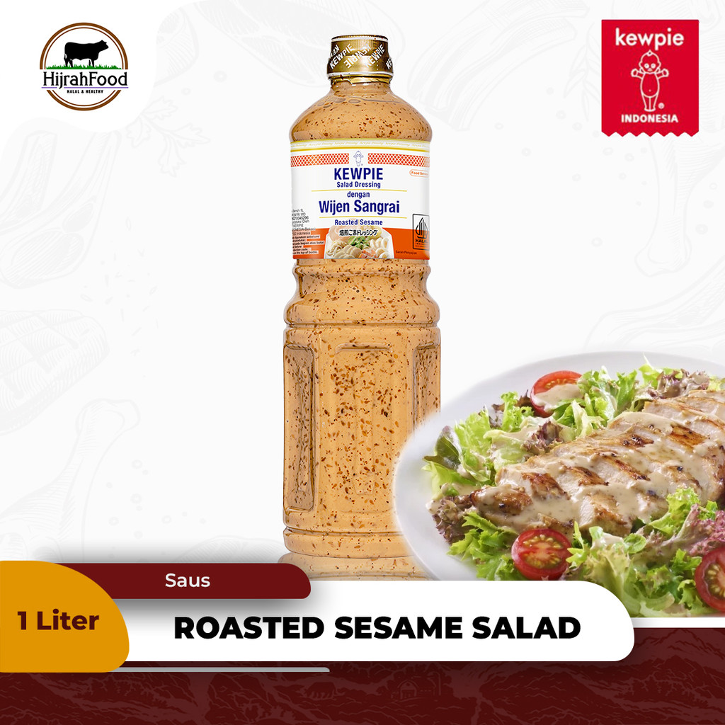 

Kewpie Salad Dressing Roasted Sesame / Wijen Sangrai 1 Liter
