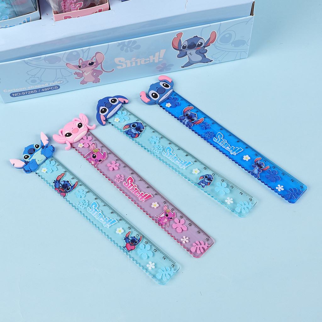 

-JOJU- PENGGARIS MOTIF PANJANG 15CM UJUNG BULAT KAWAII