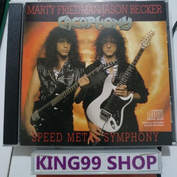 CD CACOPHONY - SPEED METAL SYMPHONY. WHITE LION trixter bon jovi journey crazy lixx badlands firehou