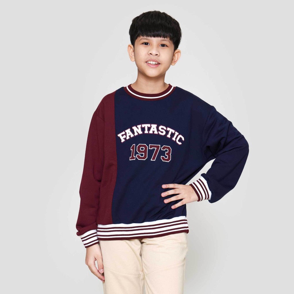Nevada Print Fantastic Sweater Anak Laki-laki 122856867
