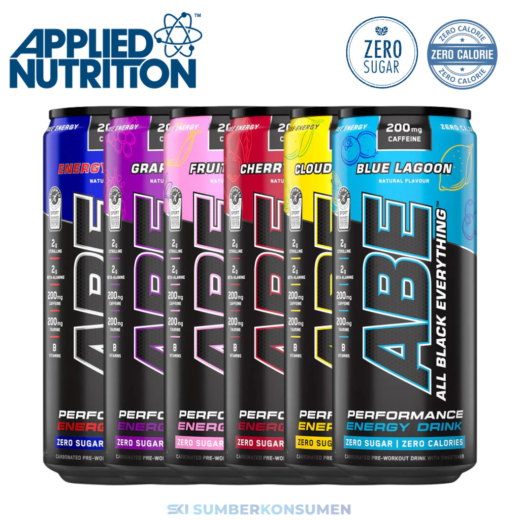 

Applied Nutrition ABE Energy & Performance Pre Workout Can / BCAA Drink