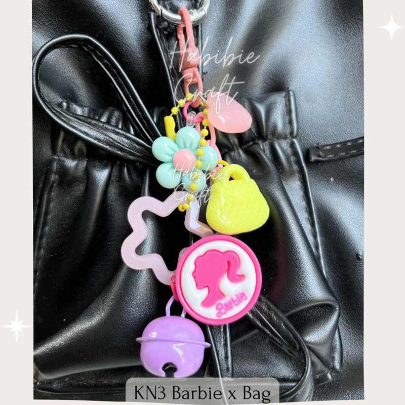 << READY STOK >> Key Chain Barbie Series by Habibie Craft Gantungan Kunci Boneka Tas Handphone Hape 