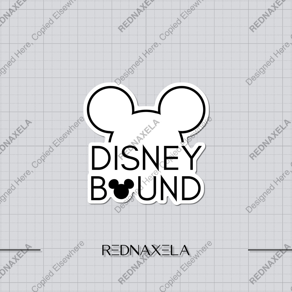 

Stiker Vinyl Stiker Koper Disney Bound #1 Travel Suitcase Sticker