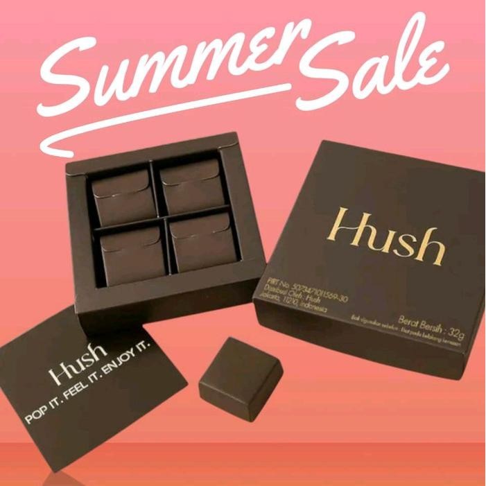 

Hush Chocolate isi 4 coklat manis dan lezat Cokelat Food Susu Snack Cemilan