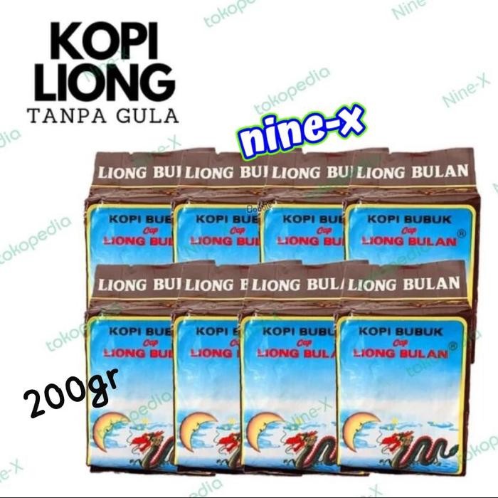 

[Promo] Kopi Liong Bulan Tanpa Gula 200gr - 200gr