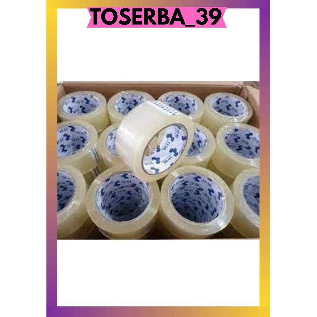 

T39 LAKBAN SELOTIP ISOLASI BENING / COKLAT TP88 MPI HOKITAPE 90 YARD 45MM BAGUS DAN TEBAL