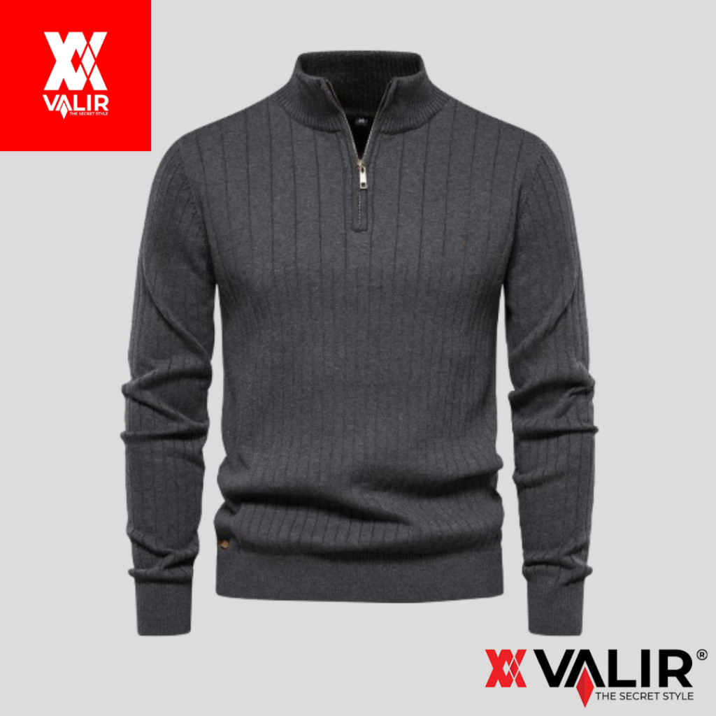 Skymall Minkyo Sweater Rajut Pria Keren Terbaru Kekinian Bahan Tebal Berkualitas Lembut