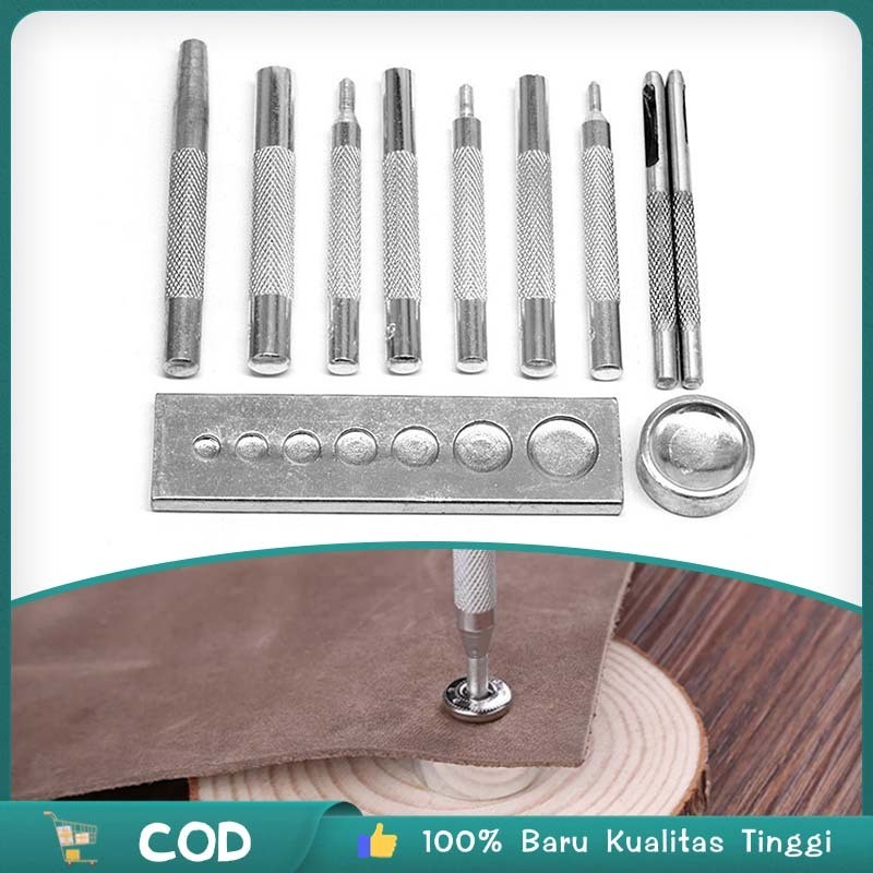 

Isi 11/1set Pembolong Kulit Pembolong Kain Pembolong Bahan Kulit Alat Pelubang