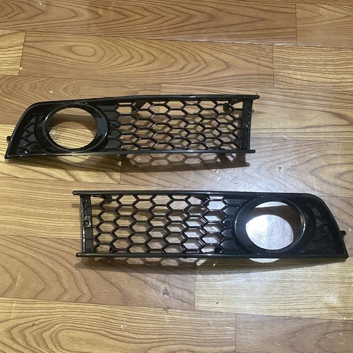 kiri / kanan Honey Comb Style FOGLAMP COVER AUDI A4 B6 quality