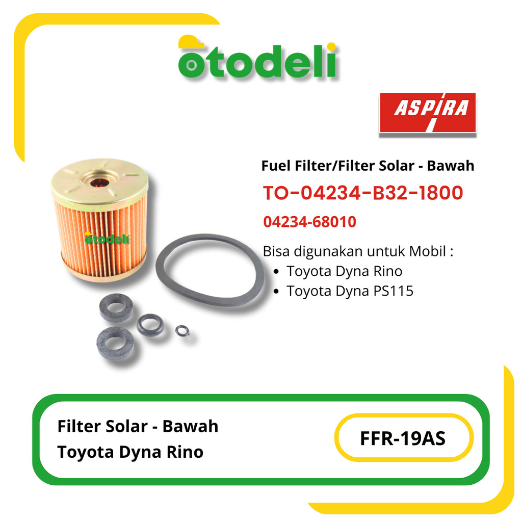 Fuel Filter Toyota Dyna PS115 Aspira