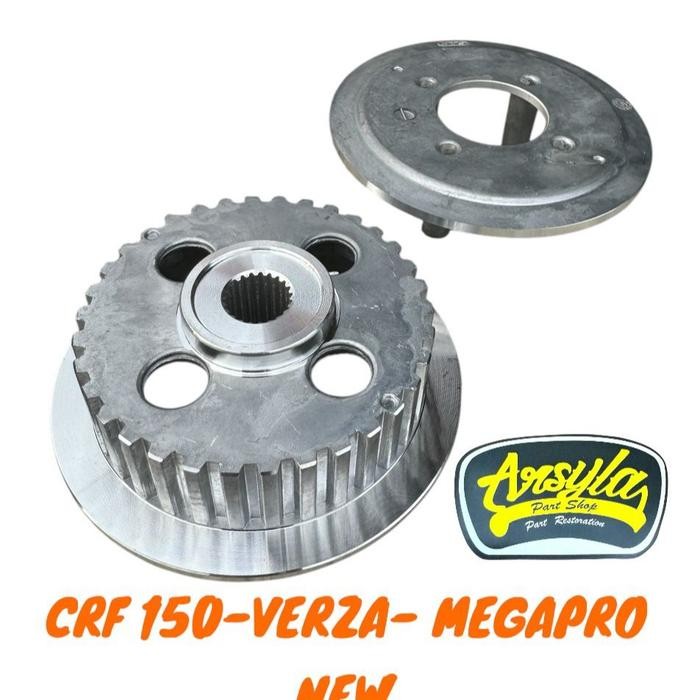 kaki 4 kopling lawan kopling rumah kampas kopling honda crf 150 verza megapro new megapro monoshock