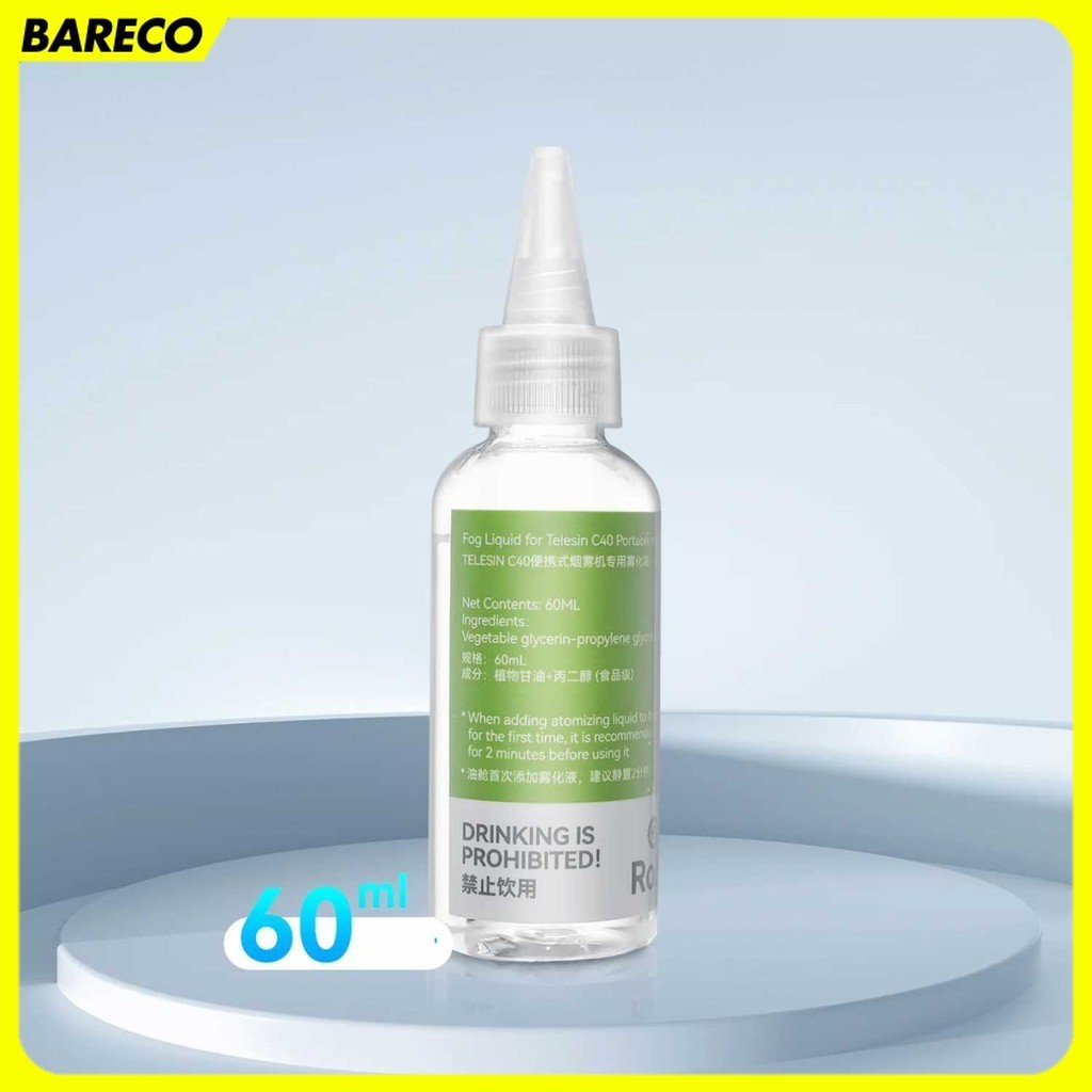 TELESIN C40 Cairan Pembuat Kabut Mist Fog Liquid 60ml - S7-AL-01